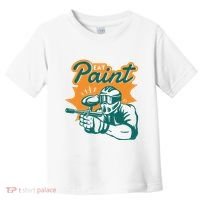 Eat Paint Funny Paintball Toddler T-Shirt thumb 0