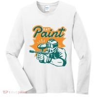 Eat Paint Funny Paintball Women's Long Sleeve Shirt thumb 0