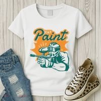 Eat Paint Funny Paintball Women's T-Shirt thumb 3