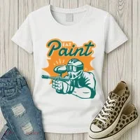 Eat Paint Funny Paintball Women's T-Shirt thumb 3