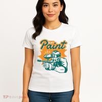 Eat Paint Funny Paintball Women's T-Shirt thumb 4