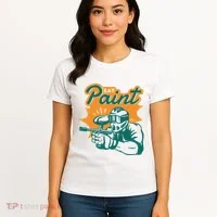 Eat Paint Funny Paintball Women's T-Shirt thumb 4