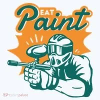 Eat Paint Funny Paintball Women's T-Shirt thumb 6