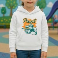 Eat Paint Funny Paintball Kids Hoodie thumb 3