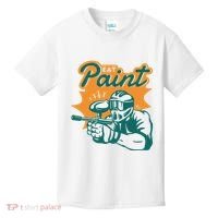 Eat Paint Funny Paintball Kids T-Shirt thumb 0