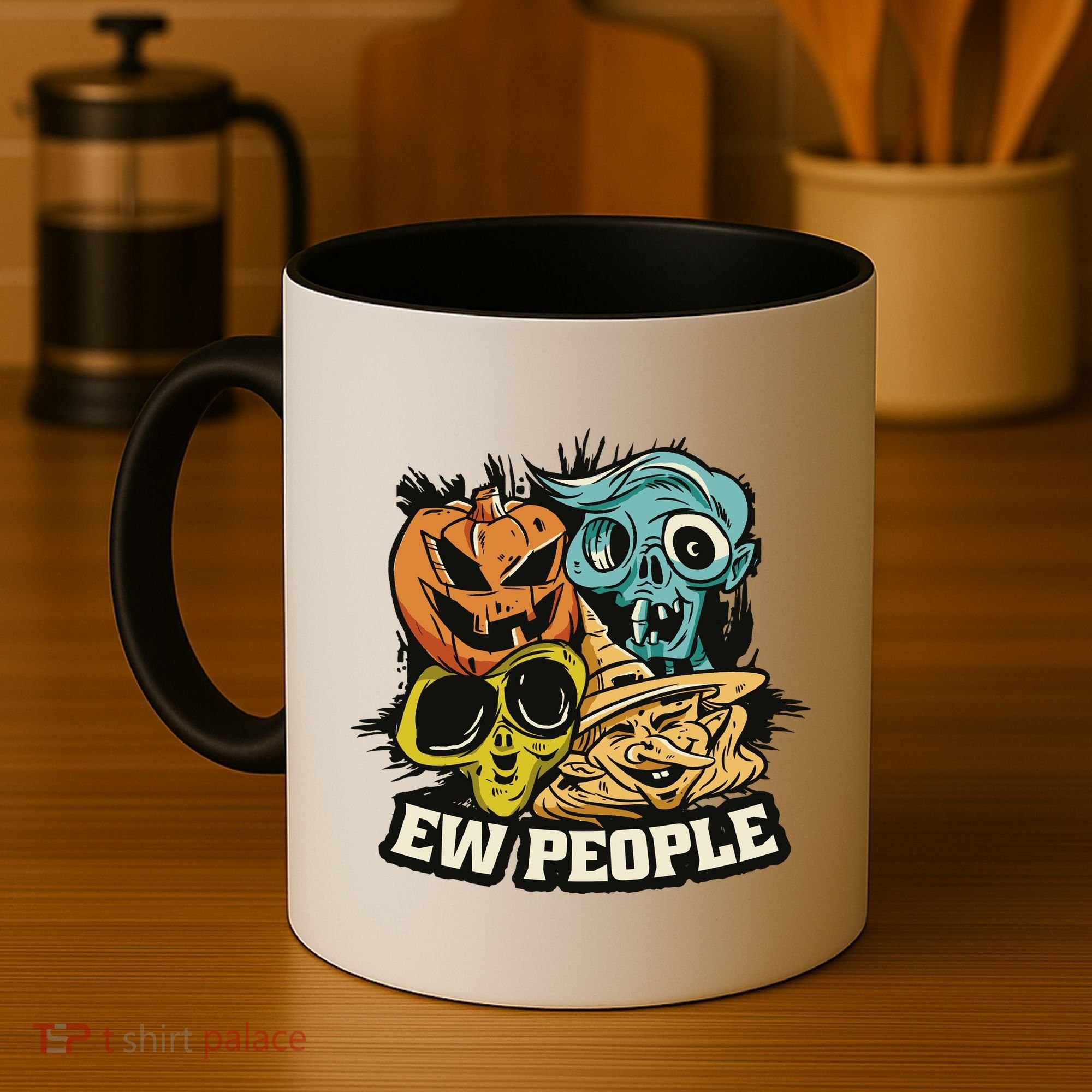 Ew People Halloween Coffee Mug