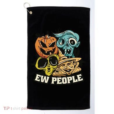 Ew People Halloween Golf Towel