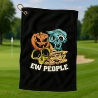 Ew People Halloween Golf Towel thumb 1