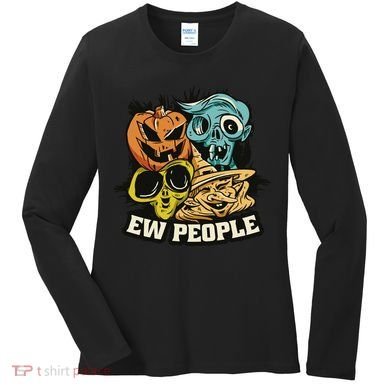 Ew People Halloween Women's Long Sleeve Shirt