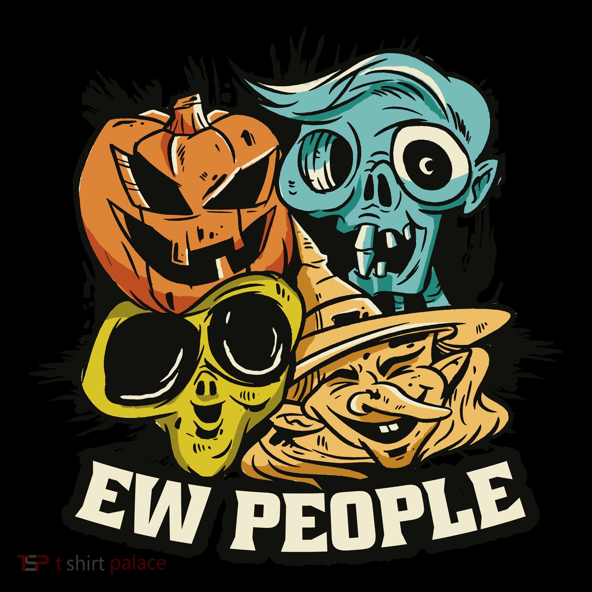 Ew People Halloween Women's Long Sleeve Shirt