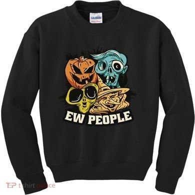 Ew People Halloween Kids Sweatshirt
