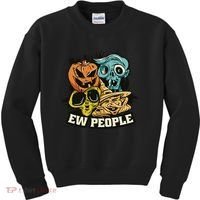 Ew People Halloween Kids Sweatshirt thumb 0