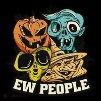 Ew People Halloween Kids Long Sleeve Shirt thumb 2