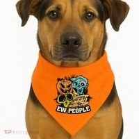 Ew People Halloween USA-Made Doggie Bandana thumb 1