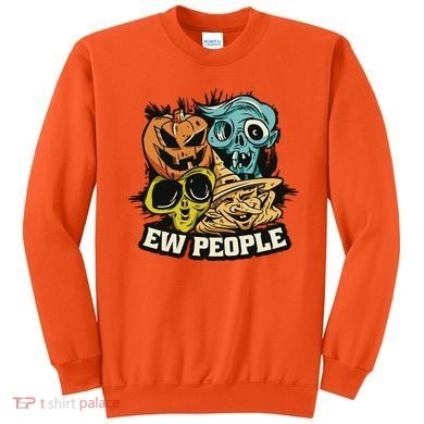 Ew People Halloween Sweatshirt