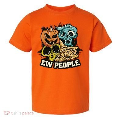Ew People Halloween Toddler T-Shirt