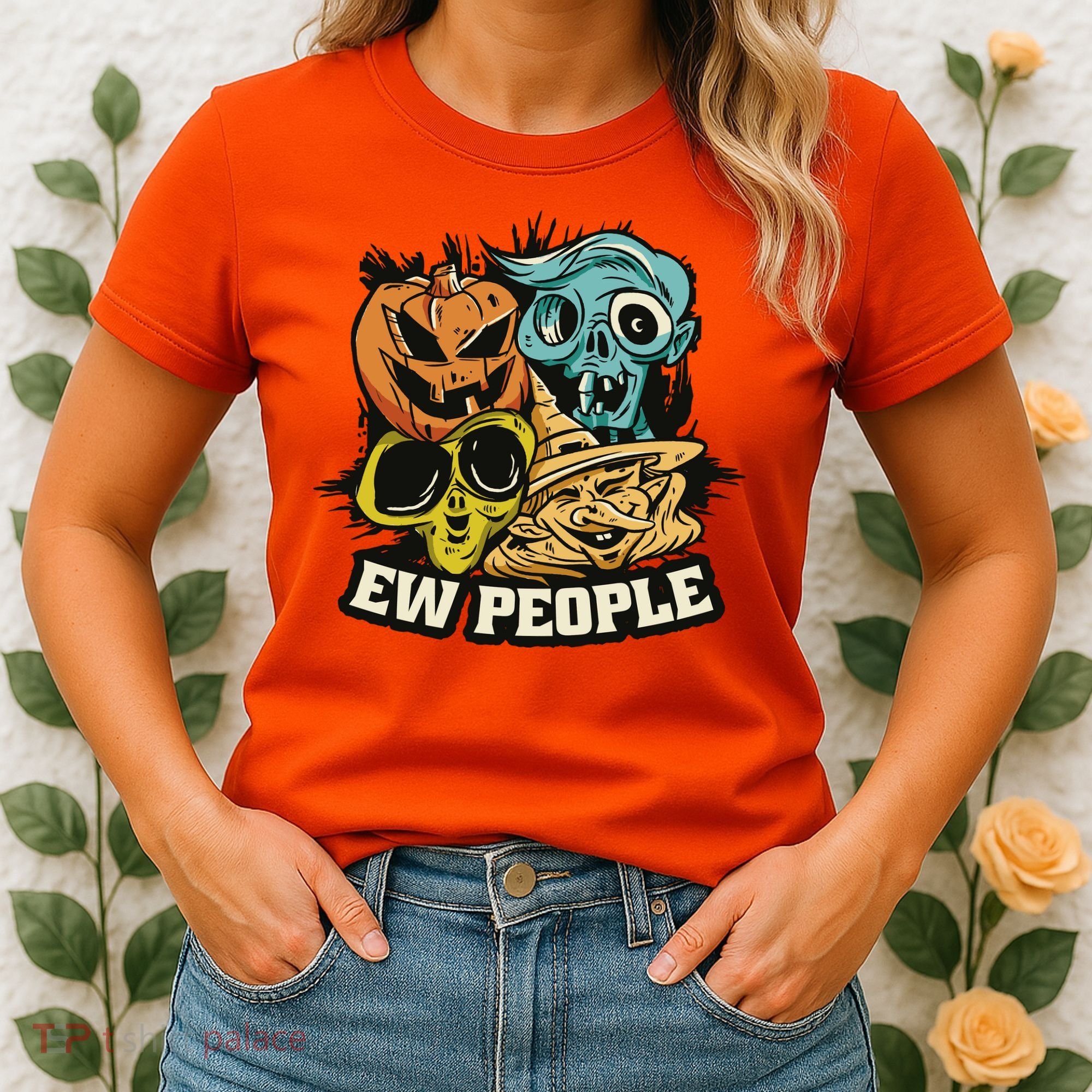 Ew People Halloween Women's T-Shirt