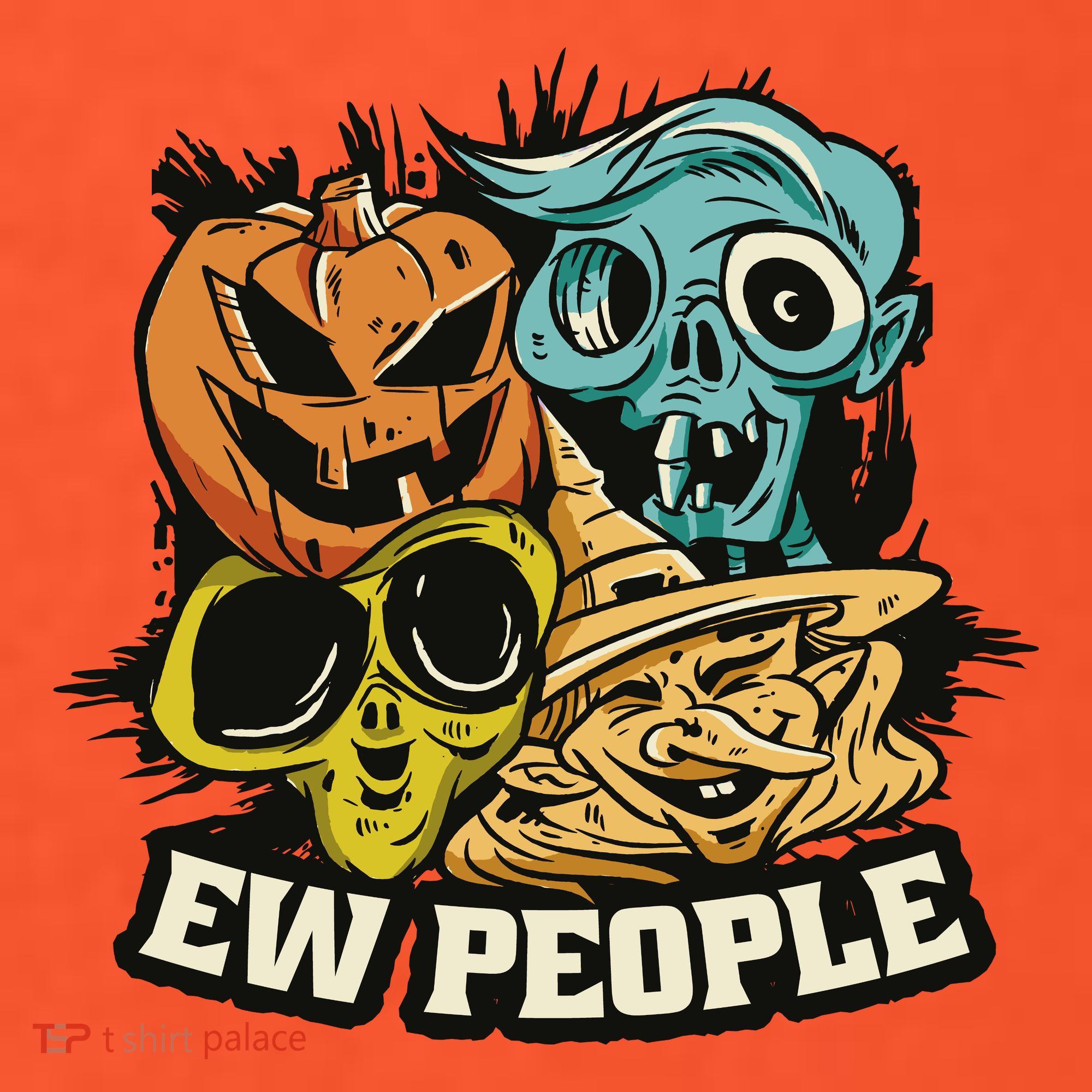 Ew People Halloween Women's T-Shirt