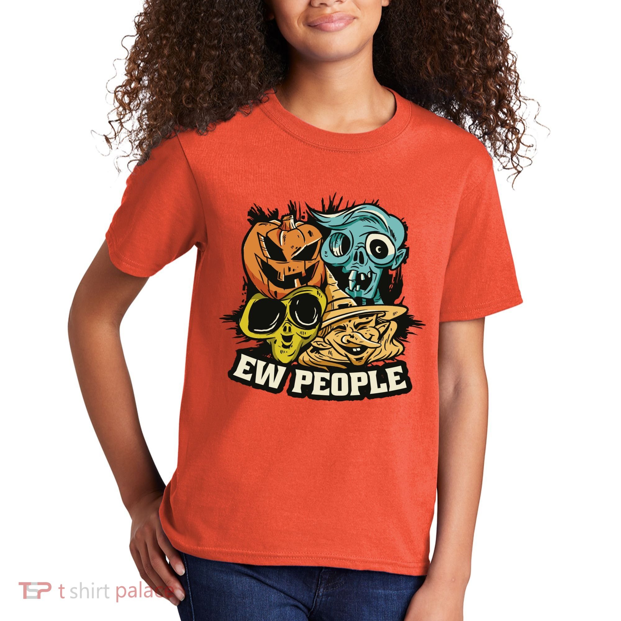 Ew People Halloween Kids T-Shirt