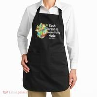 Each Person Is Wonderfully Made Christian Autism Apron thumb 2