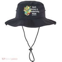 Each Person Is Wonderfully Made Christian Autism Bucket Hat thumb 0