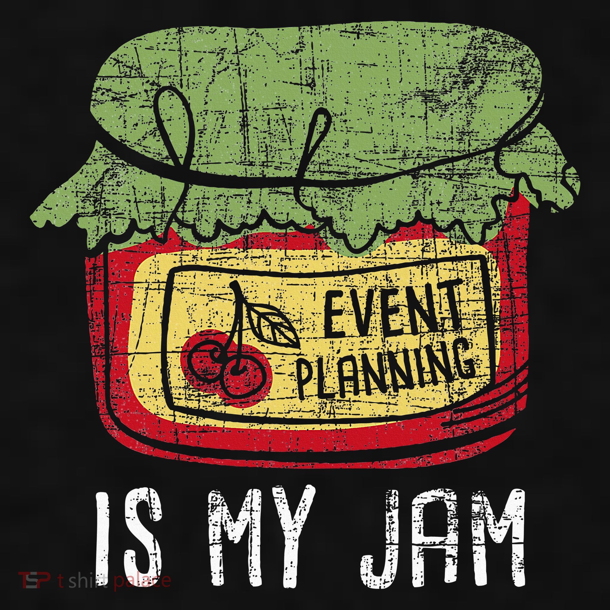 Event Planning Is My Jam Party Coordinator Events Planner Ladies PosiCharge Tri-Blend Wicking Tank