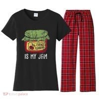 Event Planning Is My Jam Party Coordinator Events Planner Women's Flannel Pajama Set thumb 0