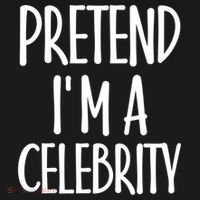 Easy Pretend I'm Celebrity Costume For Famous Halloween Cute Gift Women's Hoodie thumb 2