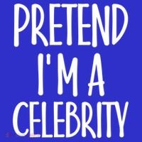 Easy Pretend I'm Celebrity Costume For Famous Halloween Cute Gift Women's T-Shirt thumb 6