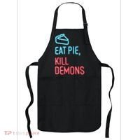 Eat Pie Kill Demons Supernatural Apron thumb 0