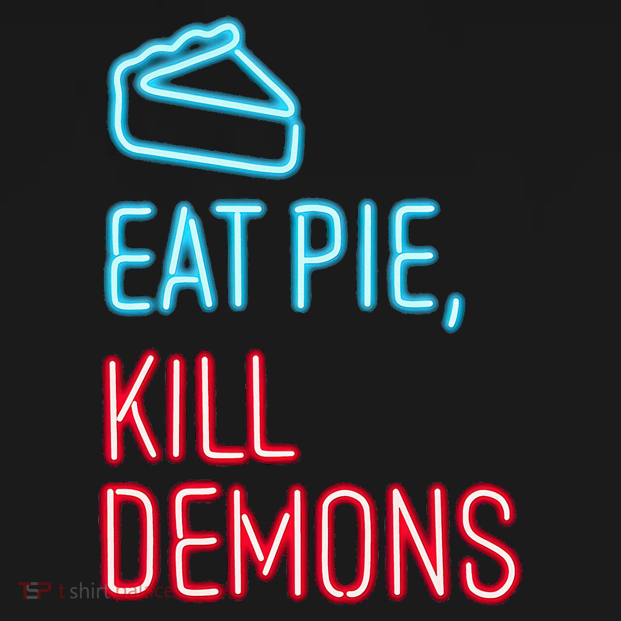 Eat Pie Kill Demons Supernatural Backpack