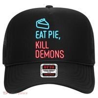 Eat Pie Kill Demons Supernatural Hat thumb 0