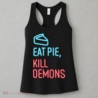 Eat Pie Kill Demons Supernatural Women's Tank Top thumb 3