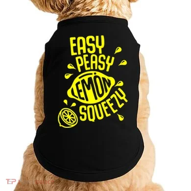 Easy Peasy Lemon Squeezy Doggie Tank
