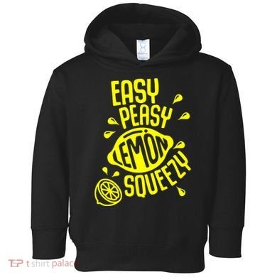 Easy Peasy Lemon Squeezy Toddler Hoodie