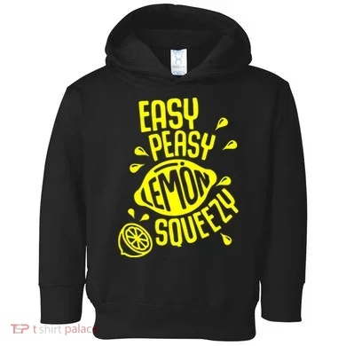 Easy Peasy Lemon Squeezy Toddler Hoodie
