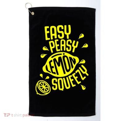 Easy Peasy Lemon Squeezy Golf Towel
