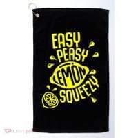 Easy Peasy Lemon Squeezy Golf Towel thumb 0