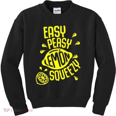 Easy Peasy Lemon Squeezy Kids Sweatshirt