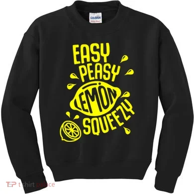 Easy Peasy Lemon Squeezy Kids Sweatshirt