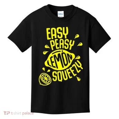 Easy Peasy Lemon Squeezy Kids T-Shirt