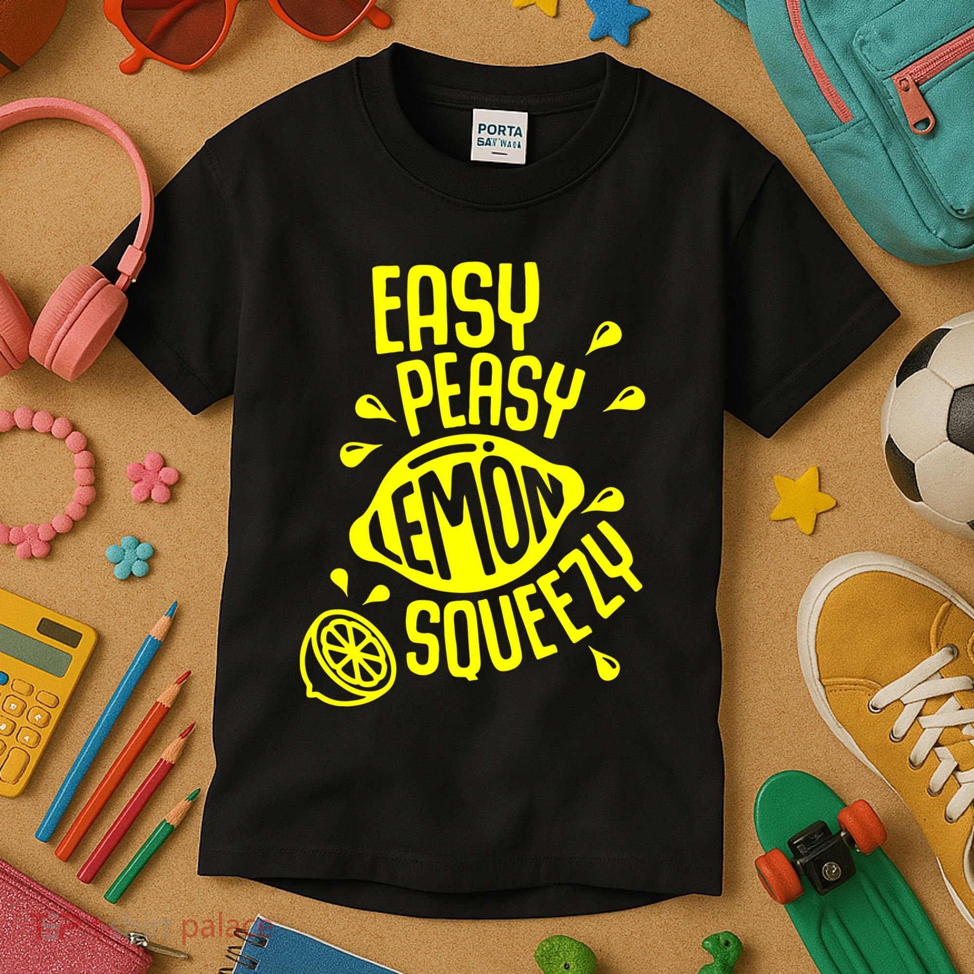 Easy Peasy Lemon Squeezy Kids T-Shirt