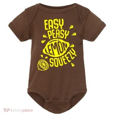Easy Peasy Lemon Squeezy Baby Bodysuit