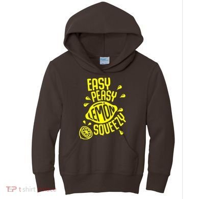 Easy Peasy Lemon Squeezy Kids Hoodie