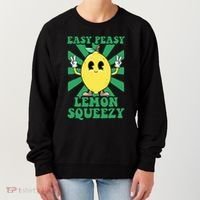Easy Peasy Lemon Squeezy Lemonade Ceo Funny Lemon Lemonade Women's Sweatshirt thumb 0