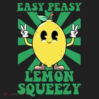 Easy Peasy Lemon Squeezy Lemonade Ceo Funny Lemon Lemonade Women's Sweatshirt thumb 2