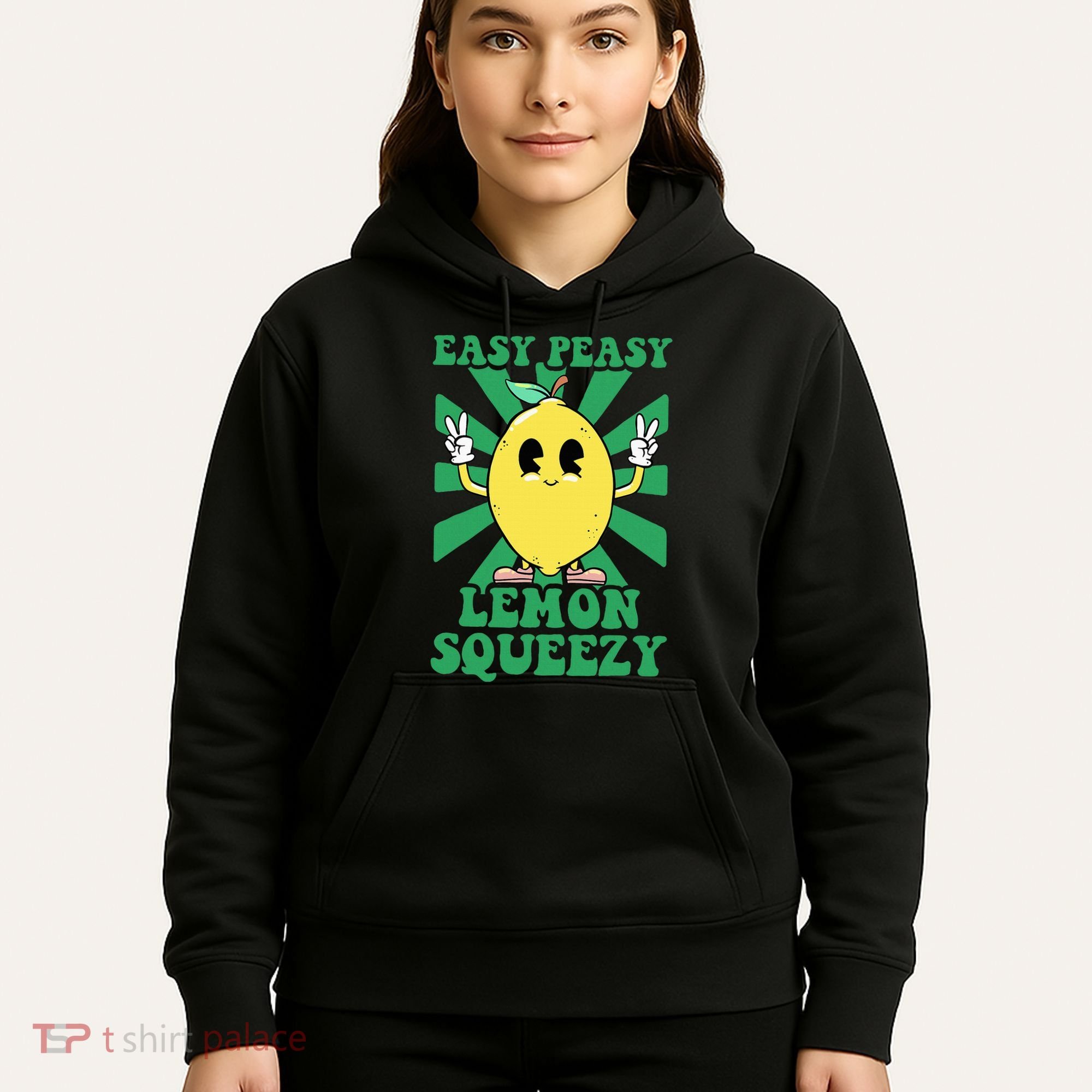 Easy Peasy Lemon Squeezy Lemonade Ceo Funny Lemon Lemonade Hoodie