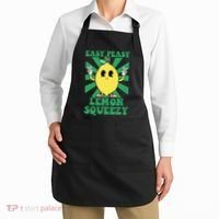 Easy Peasy Lemon Squeezy Lemonade Ceo Funny Lemon Lemonade Apron thumb 2