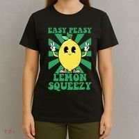 Easy Peasy Lemon Squeezy Lemonade Ceo Funny Lemon Lemonade T-Shirt thumb 4