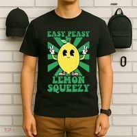 Easy Peasy Lemon Squeezy Lemonade Ceo Funny Lemon Lemonade T-Shirt thumb 6